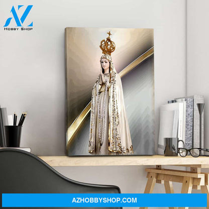 Our Lady of Fatima Canvas Wrap