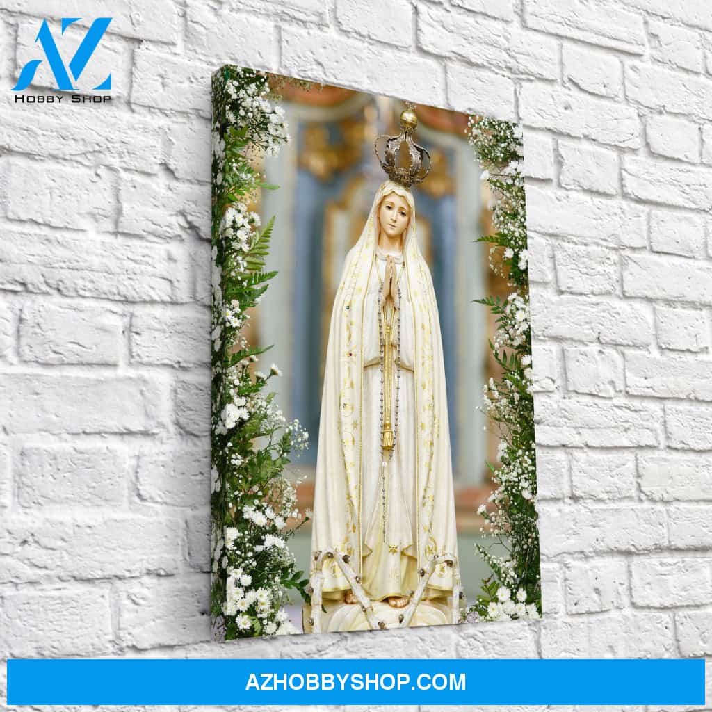Our Lady of Fatima Canvas Wrap