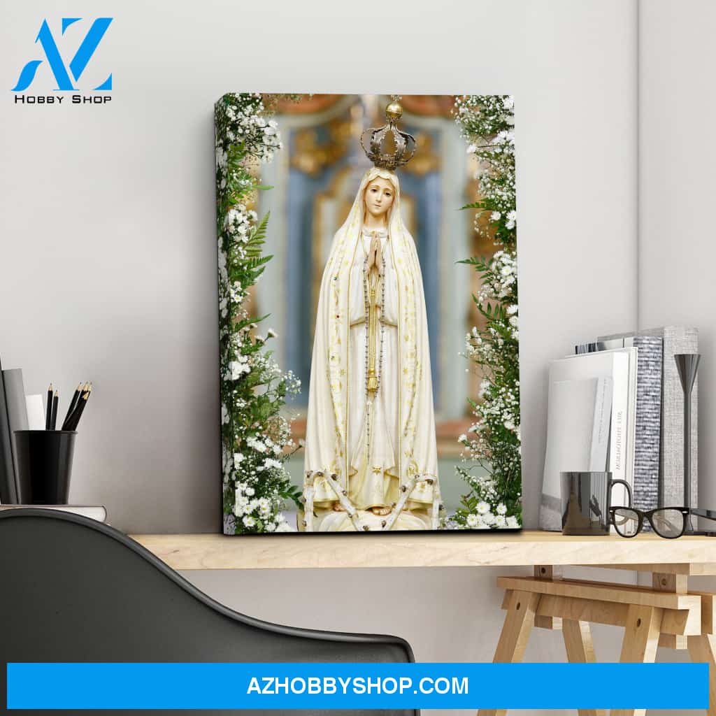 Our Lady of Fatima Canvas Wrap