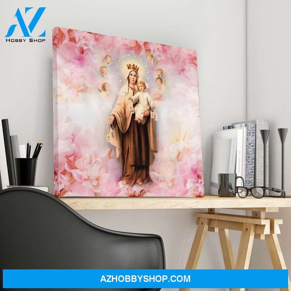 Our Lady of Mount Carmel Canvas Art