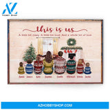 Our Story Our Life Our Home - Personalized Poster/Canvas - Christmas Gift For Family