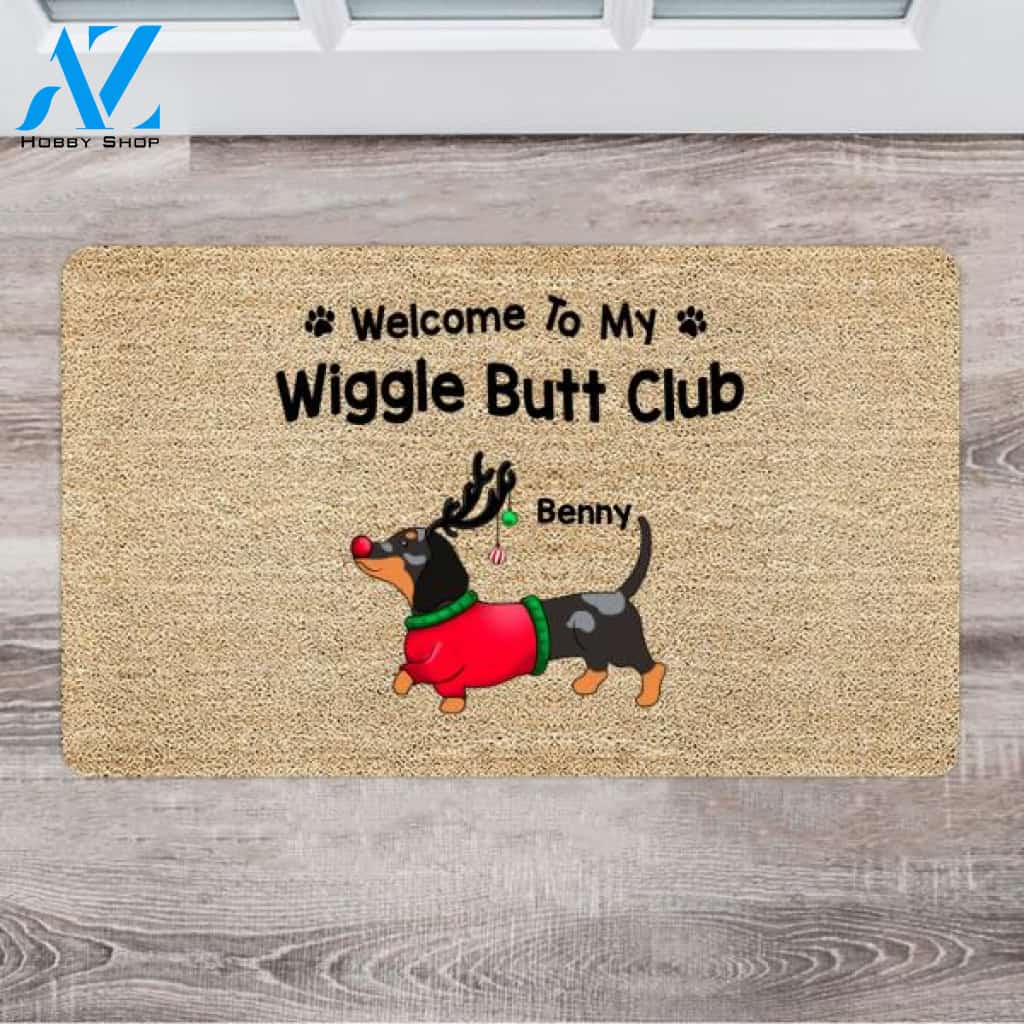 Personalized Outdoor Dog Doormat - Best Christmas Presents - Up To 6 Dogs