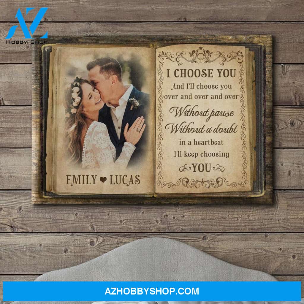 Over And Over - Personalized Custom Photo Canvas