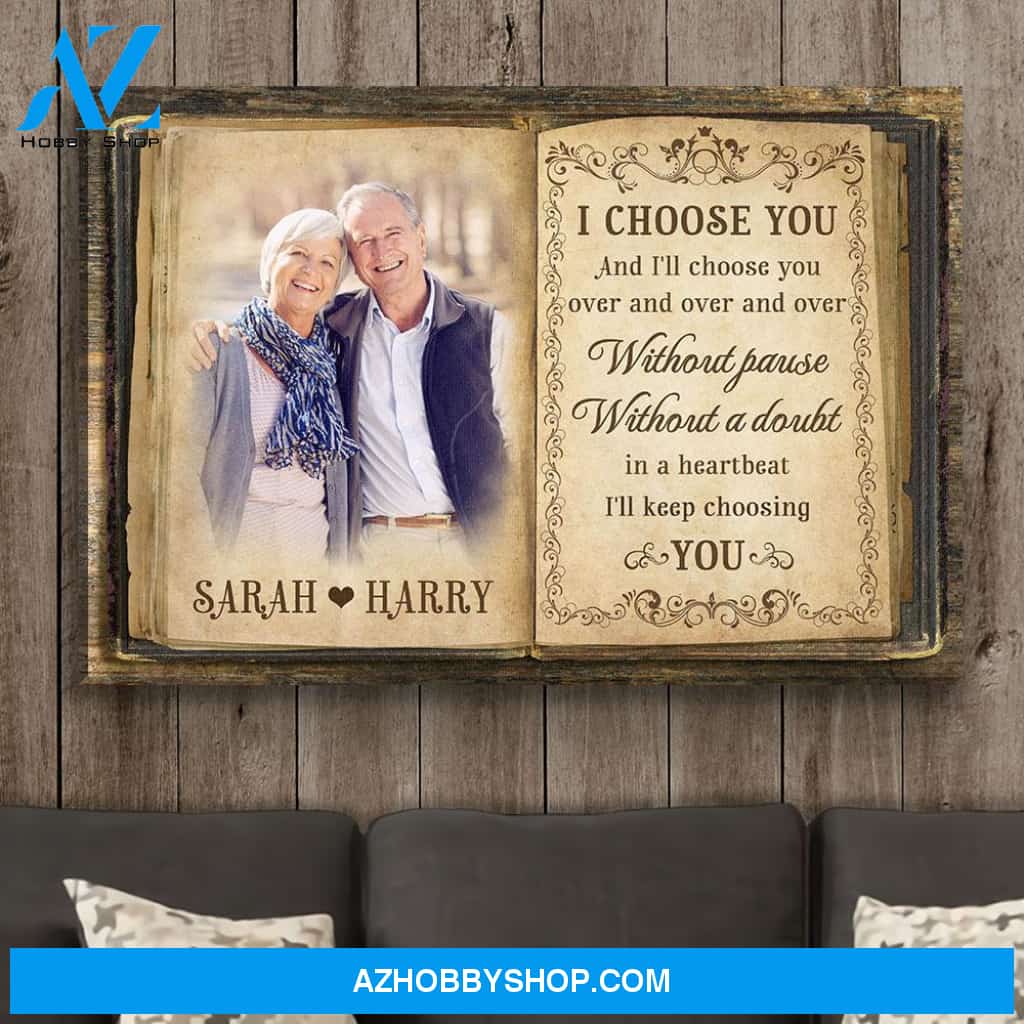 Over And Over - Personalized Custom Photo Canvas