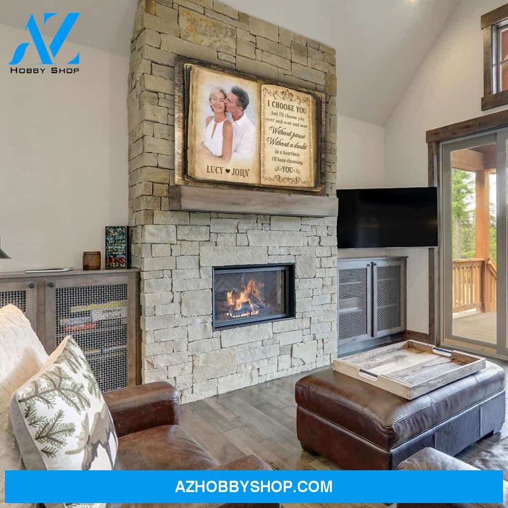 Over And Over - Personalized Custom Photo Canvas