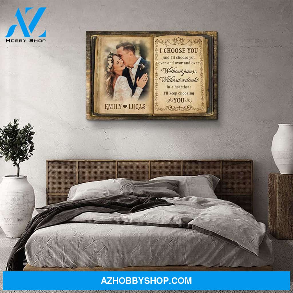 Over And Over - Personalized Custom Photo Canvas