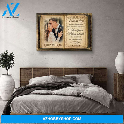 Over And Over - Personalized Custom Photo Canvas