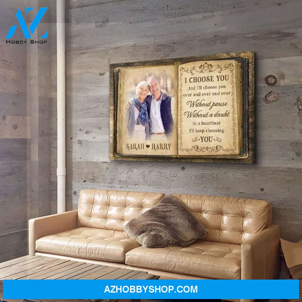 Over And Over - Personalized Custom Photo Canvas