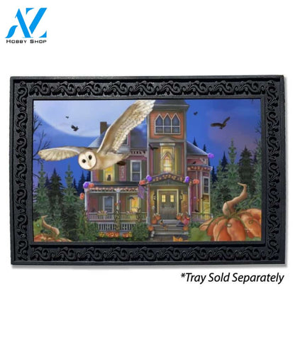 Owl Be Darned It's Halloween Doormat - 18" x 30"