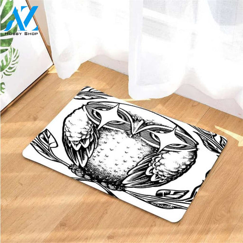 owl crest volcom bird doormats