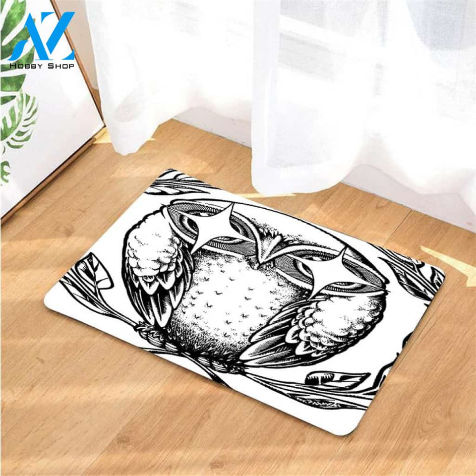 owl crest volcom bird doormats