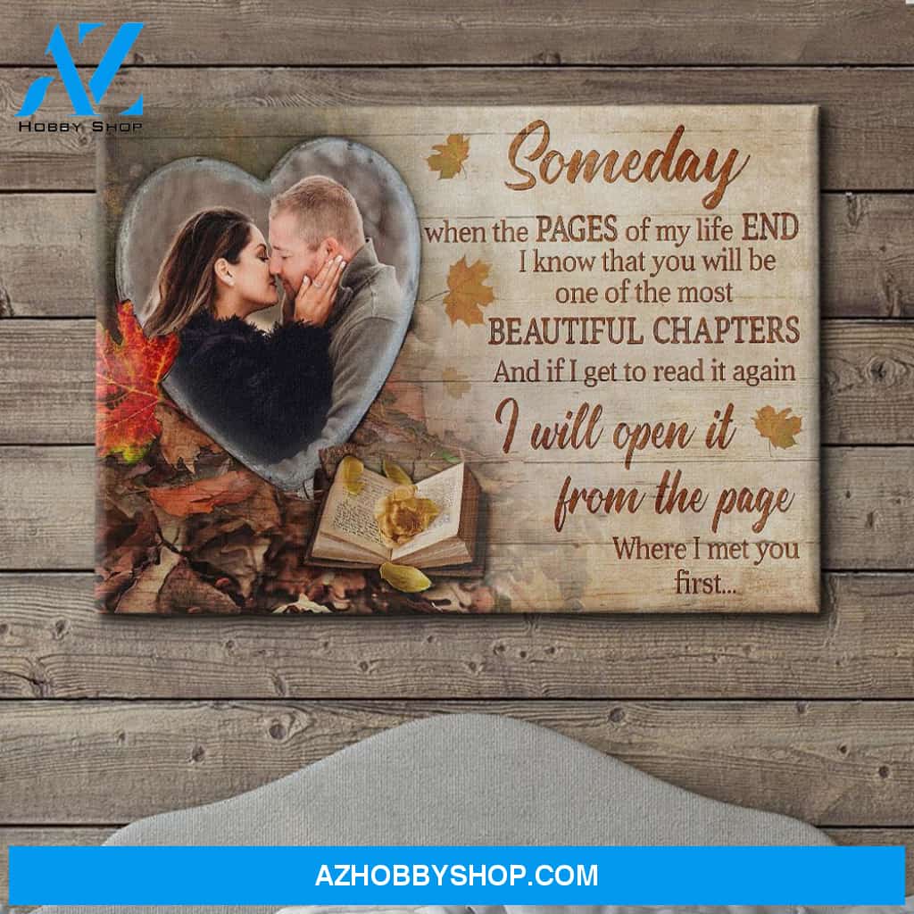 Pages Of My Life 3 - Personalized Custom Photo Canvas