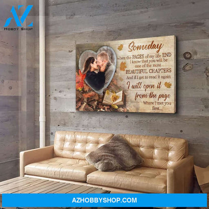 Pages Of My Life 3 - Personalized Custom Photo Canvas