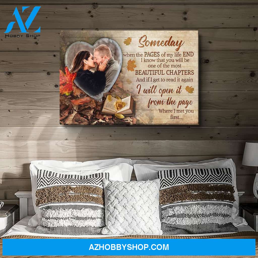 Pages Of My Life 3 - Personalized Custom Photo Canvas