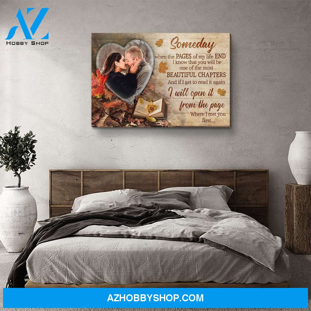 Pages Of My Life 3 - Personalized Custom Photo Canvas