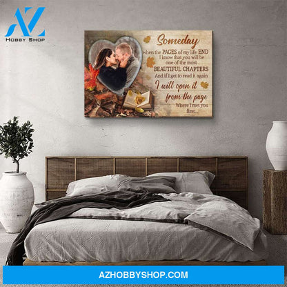 Pages Of My Life 3 - Personalized Custom Photo Canvas
