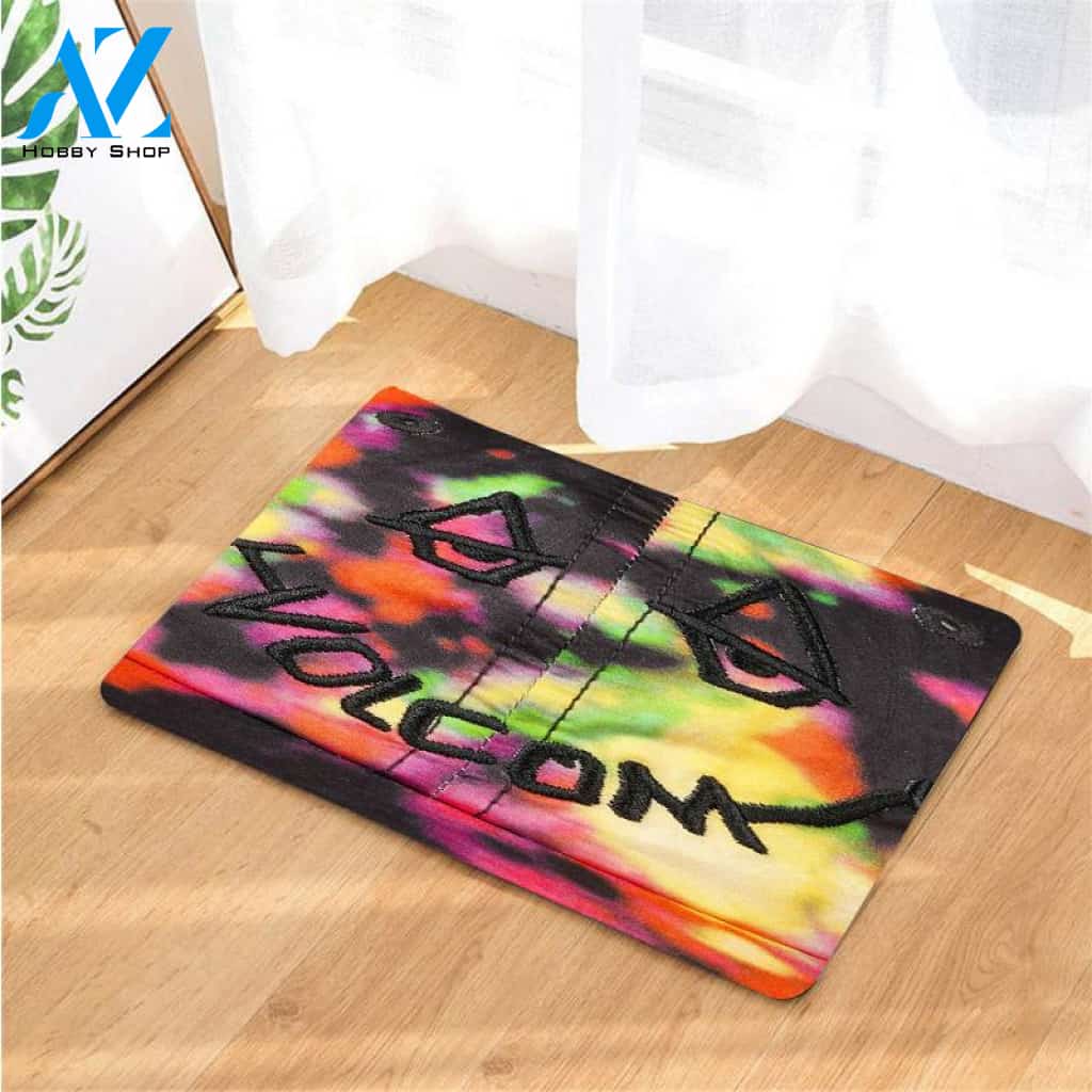 paint volcom border hat doormats