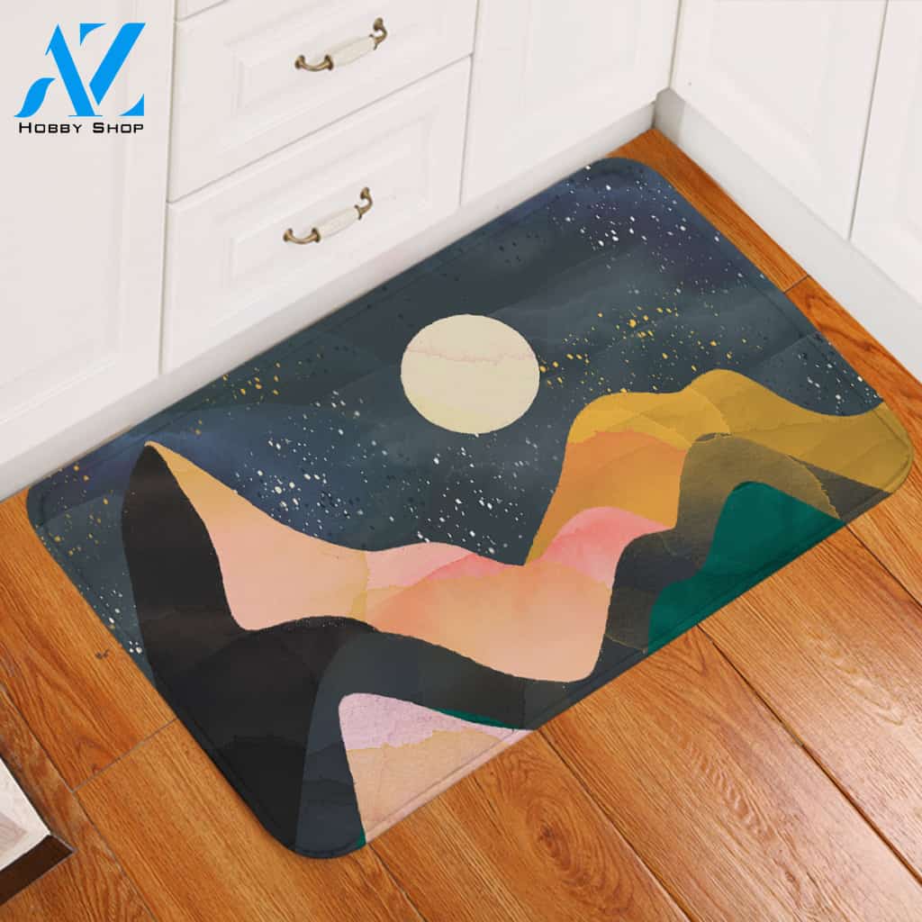 Painted Scenery Door Mat