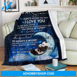Panda Blanket Gifts For Son Birthday - Moms Presents for Baby Boy Fleece Blanket Quilting