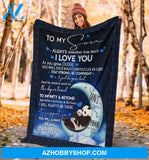 Panda Blanket Gifts For Son Birthday - Moms Presents for Baby Boy Fleece Blanket Quilting