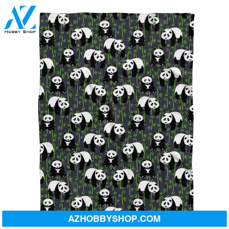 Panda Blanket Large