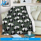 Panda Blanket Large