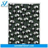 Panda Blanket Large