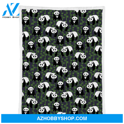 Panda Blanket Large