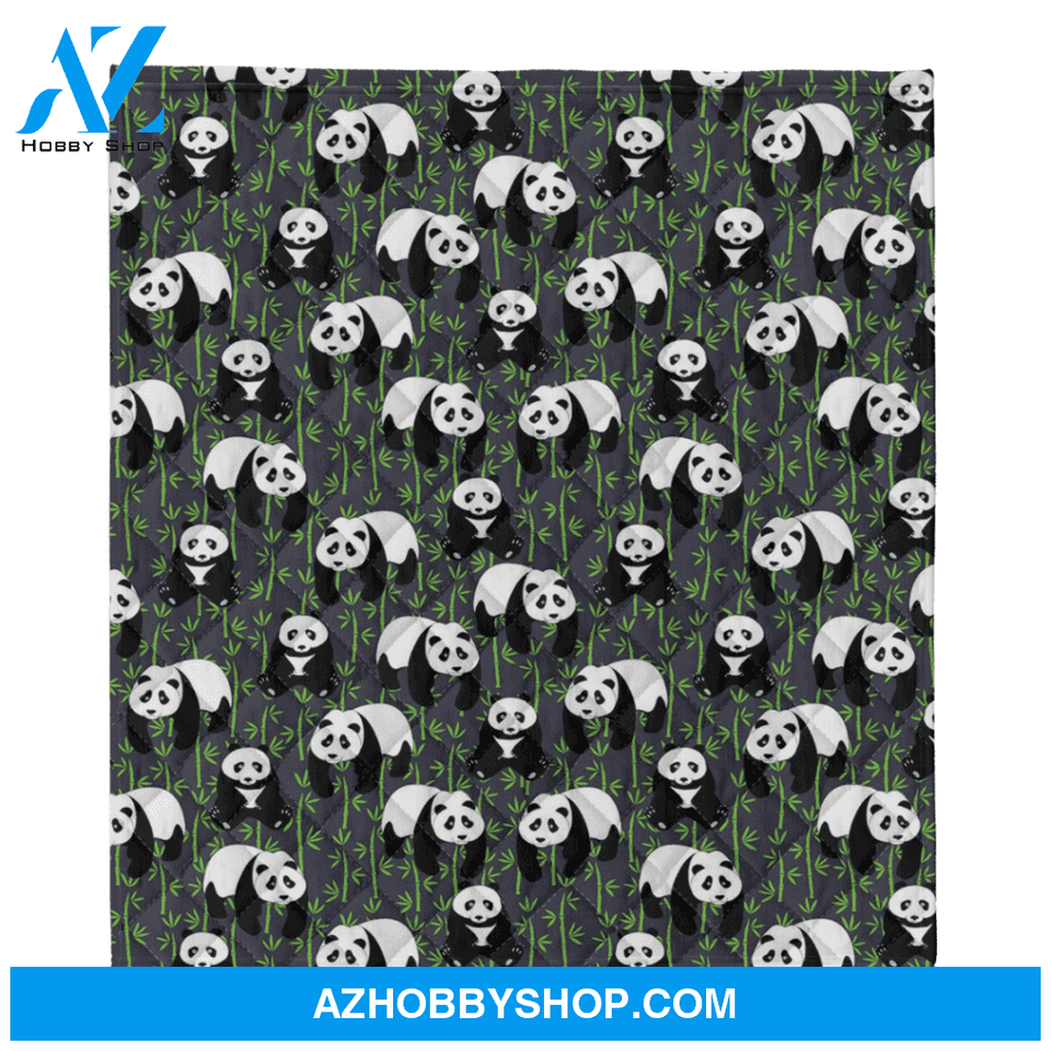 Panda Blanket Large