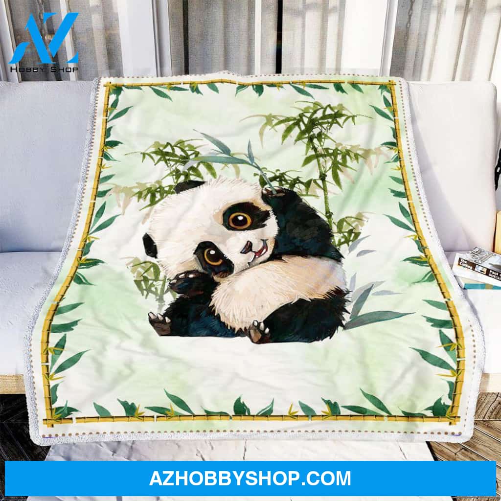 Panda Lover Fleece Blanket