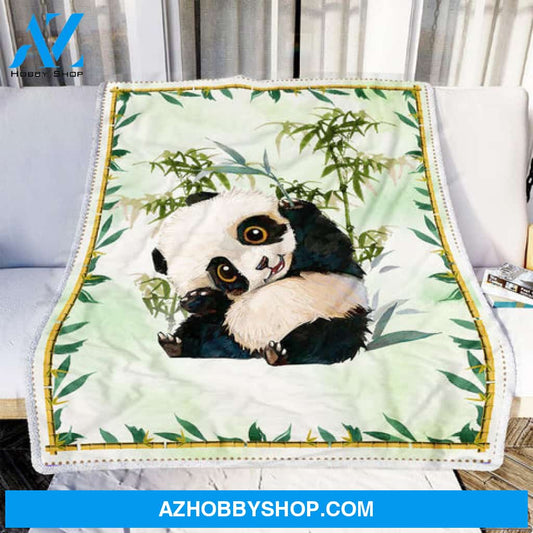 Panda Lover Fleece Blanket - Quilt Blanket