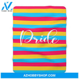 Pansexual, Pansexual Flag, Pansexual Pride, Pans, Pans Flag, LGBT, LGBT ally, Bi Pride, Bisexual, Pansexual Decor, Sherpa Fleece Blanket