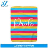 Pansexual, Pansexual Flag, Pansexual Pride, Pans, Pans Flag, LGBT, LGBT ally, Bi Pride, Bisexual, Pansexual Decor, Sherpa Fleece Blanket
