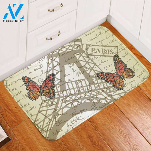 Paris Monarchs Letter Door Mat