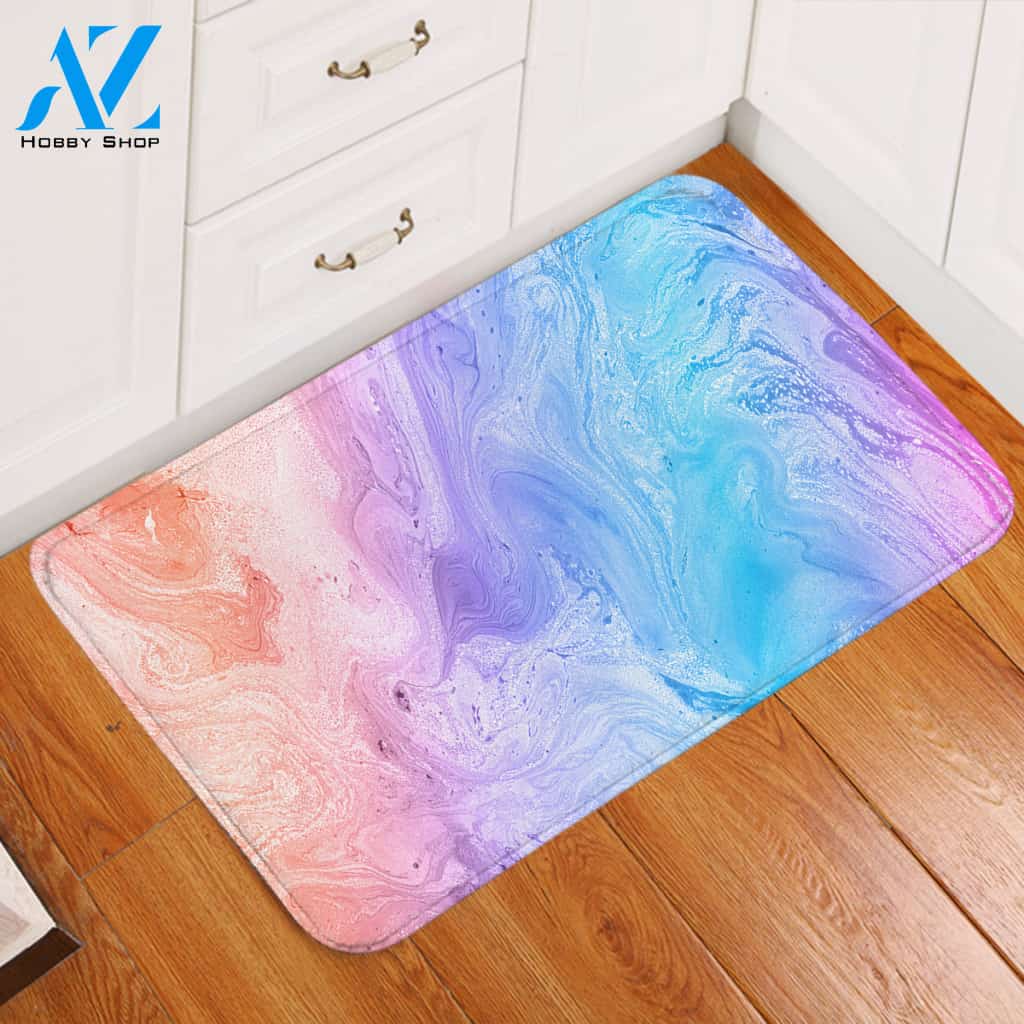 Pastel Sandy Beach SW2534 Door Mat