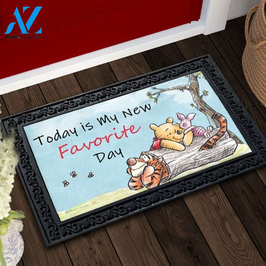 Paths Destined to Cross Pooh Doormat - 18" x 30"