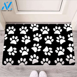 Paw Print Door Mat