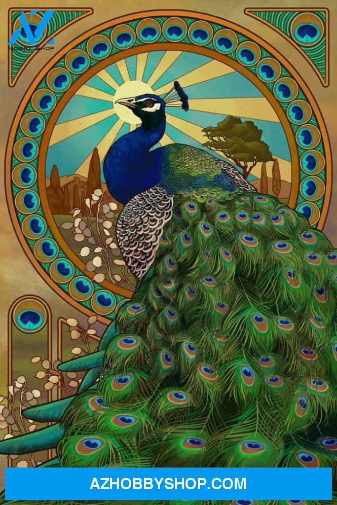 Peacock Art Nouveau
