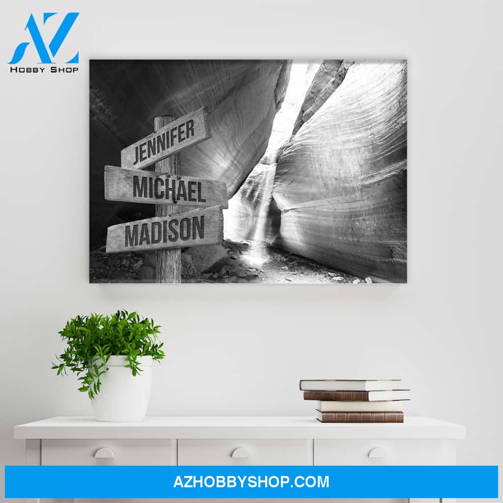 Peekaboo Canyon Multi-Names Premium Canvas