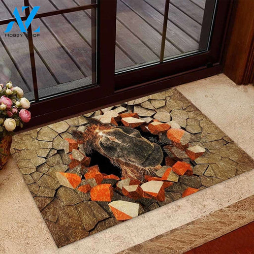 Peeking horse Horse Doormat | Welcome Mat | House Warming Gift