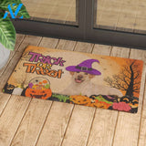 Pembroke Welsh Labrador Halloween Doormat