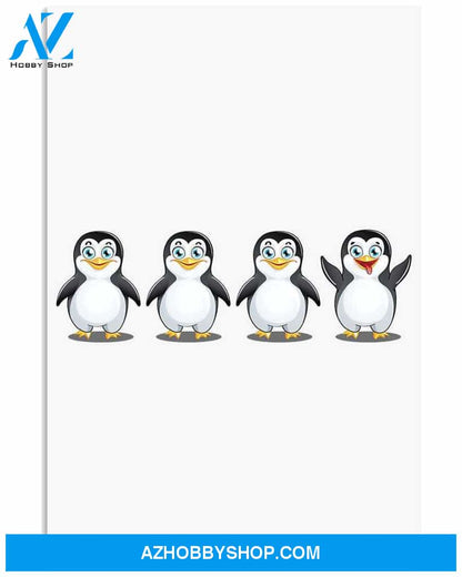 Penguin little fellows poster