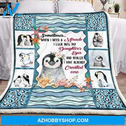 Penguin Lover 2 Fleece Blanket