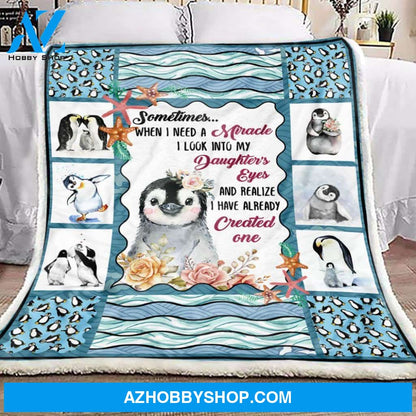 Penguin Lover 2 Fleece Blanket