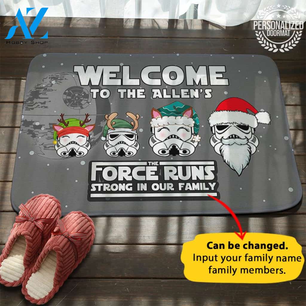 Perfect Christmas Personalized Doormat