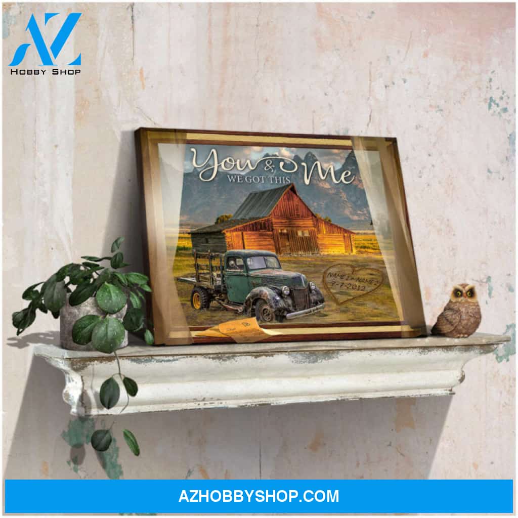 Perfect Gifts For Wife Who Loves Farmhouse Wall Decor Country View Custom Canvas