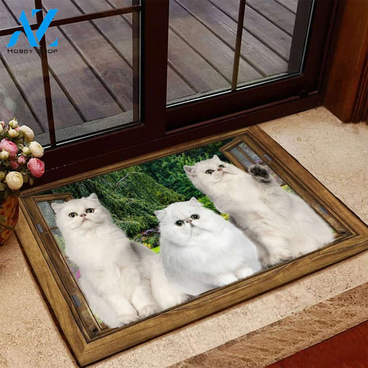 Persian Cute Cat Doormat | Welcome Mat | House Warming Gift