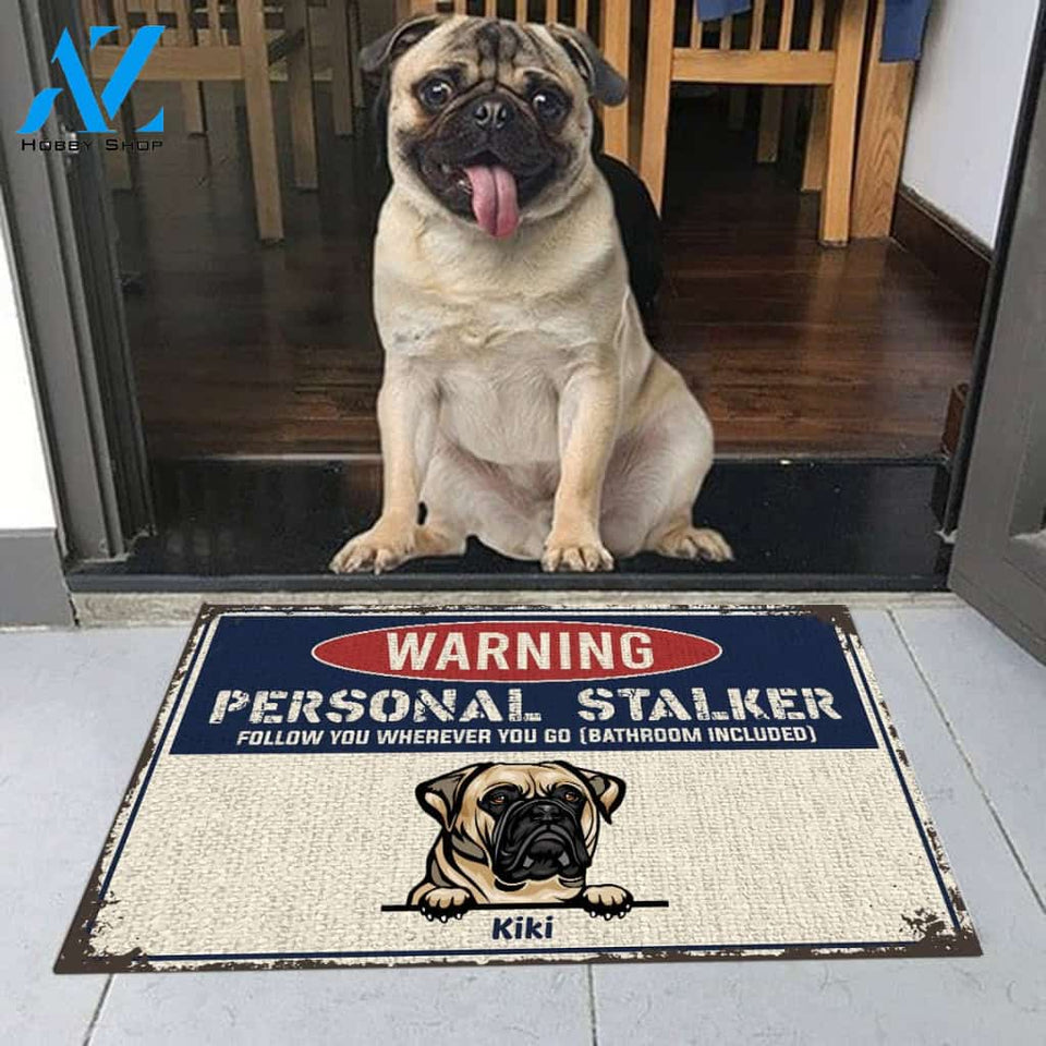 Personal Stalker Personalized Doormat | Welcome Mat | House Warming Gift