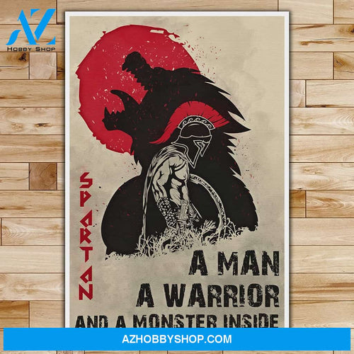 Personalized A Monster Inside - Warrior 