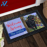 Personalized Black Labrador Retriever My Special Place Doormat - 18" x 30"